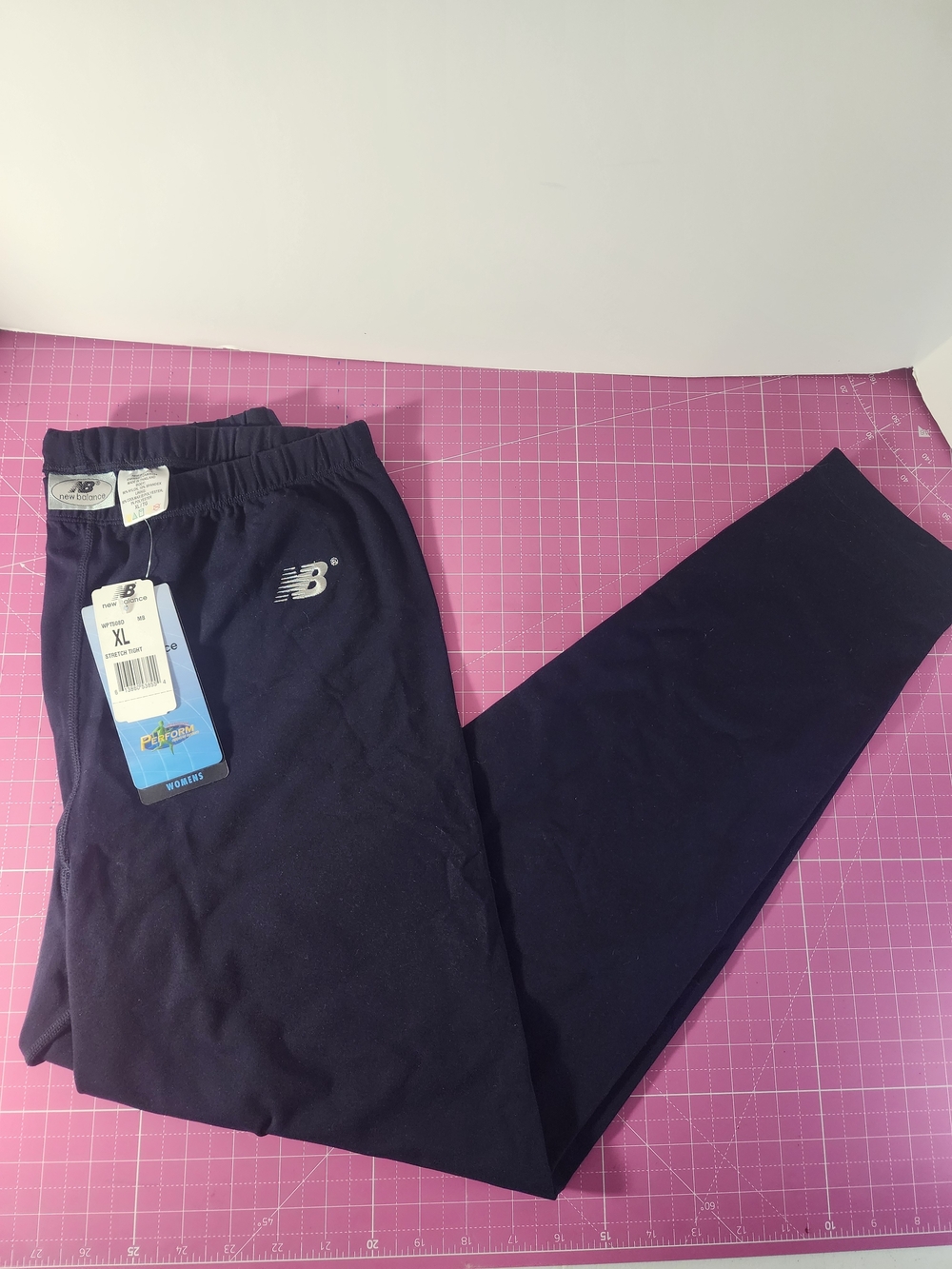 New Balance Wms Navy Blue Athletic Leggings Sz - XL